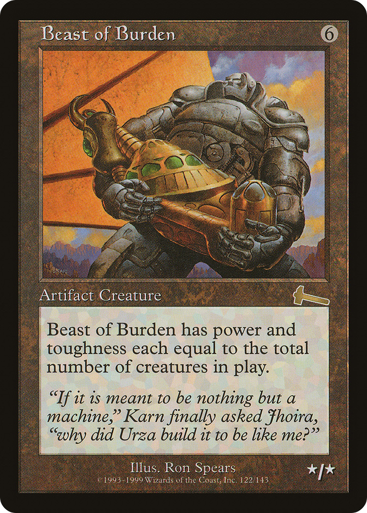 Beast of Burden (ULG-122) [Urza's Legacy]
