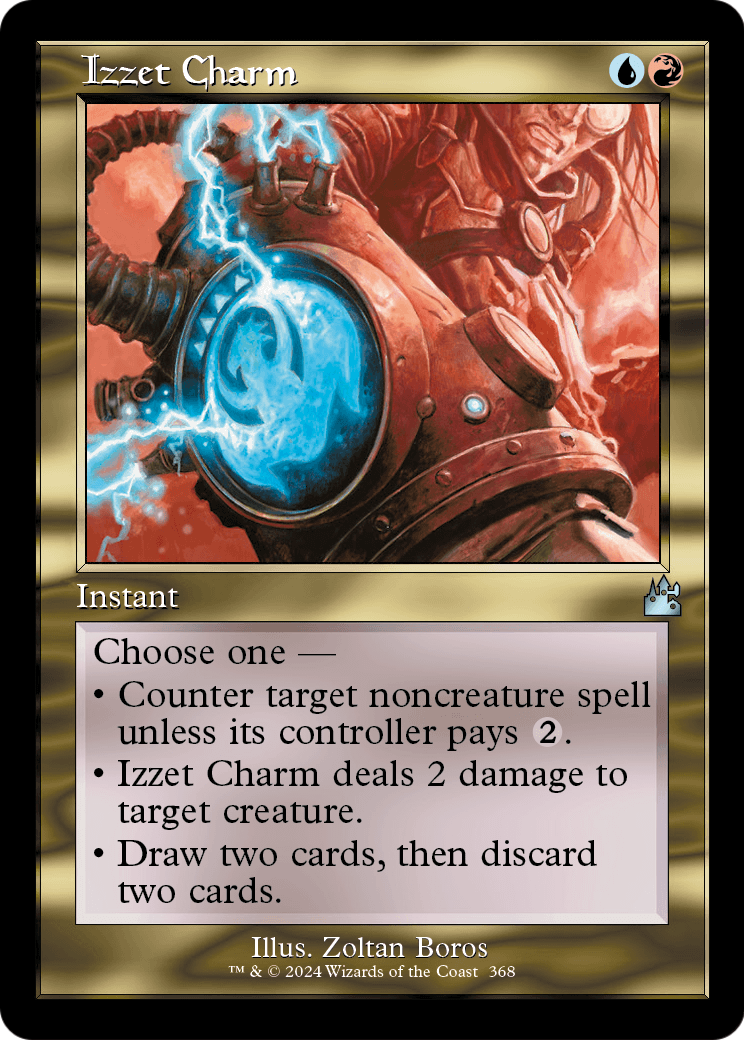 Izzet Charm (Retro Frame) (RVR-368) [Ravnica Remastered]
