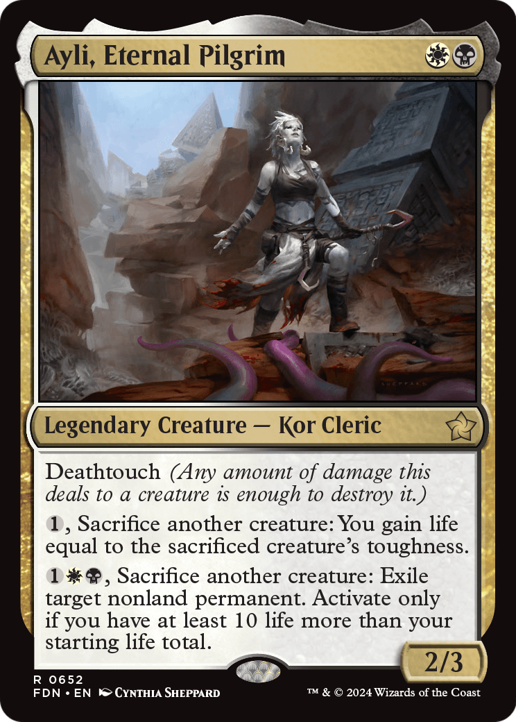 Ayli, Eternal Pilgrim (FDN-652) [Foundations]