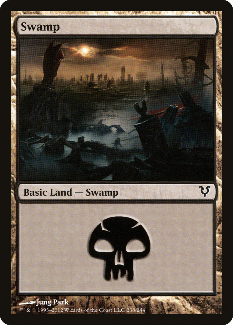 Swamp (AVR-238) [Avacyn Restored] Foil