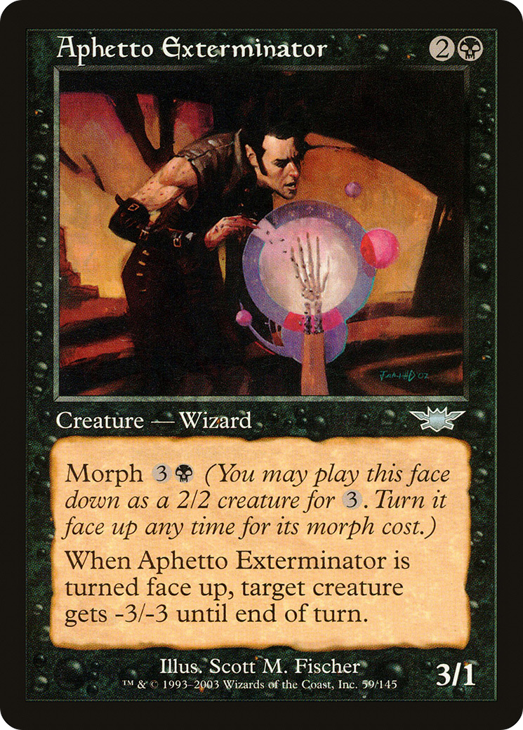 Aphetto Exterminator (LGN-059) [Legions] Foil