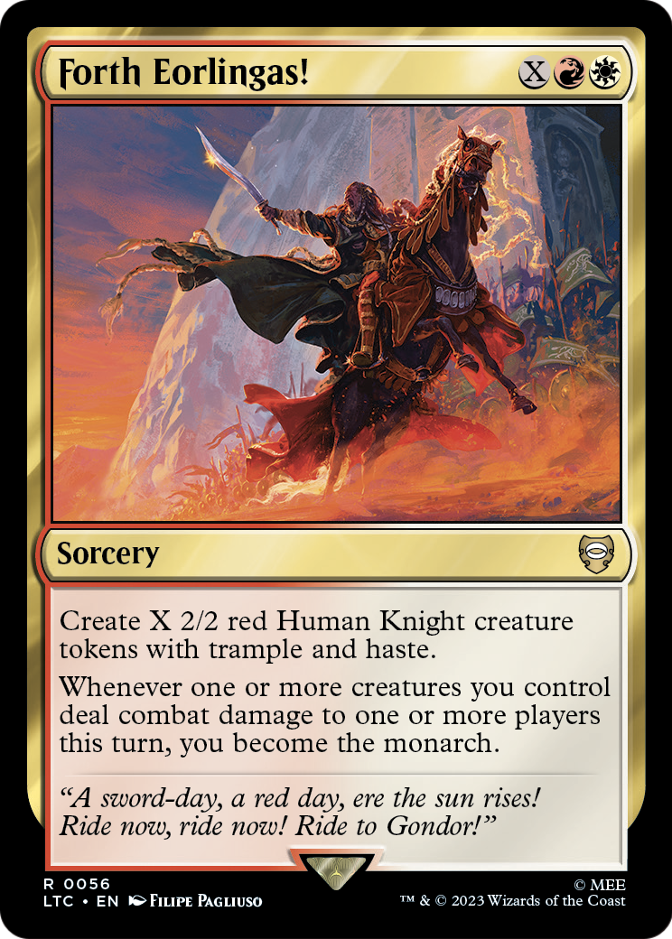 Forth Eorlingas! (LTC-056) [Tales of Middle-earth Commander]
