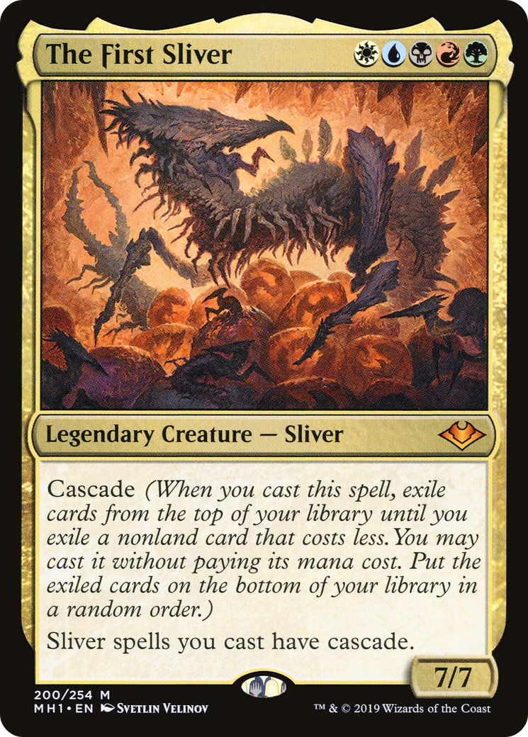 The First Sliver (MH1-200) [Modern Horizons] Foil