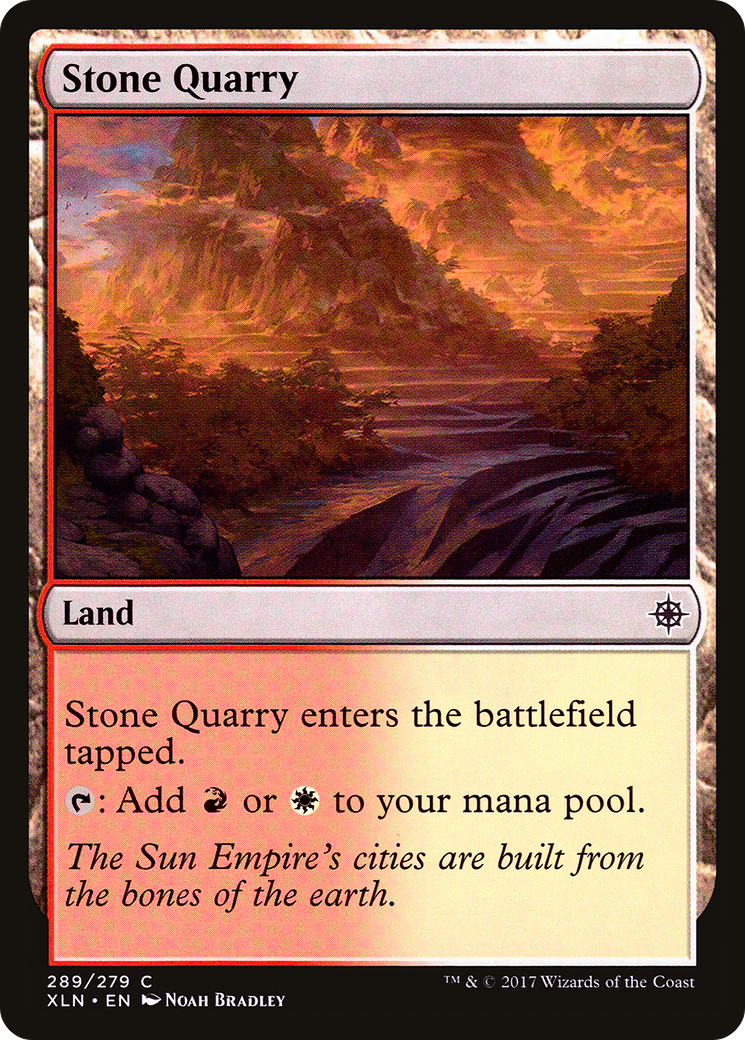 Stone Quarry (XLN-289) [Ixalan] Foil