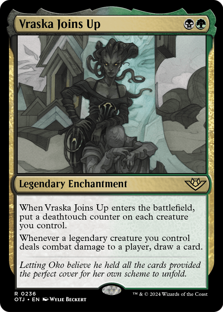 Vraska Joins Up (OTJ-236) [Outlaws of Thunder Junction] Foil