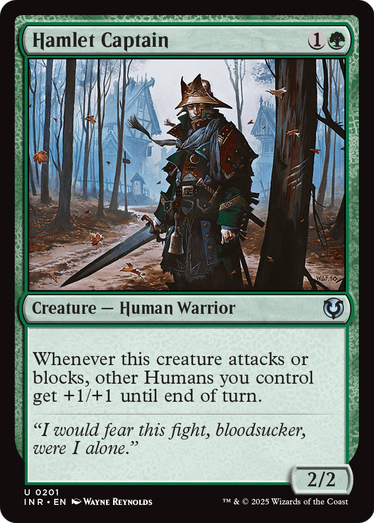 Hamlet Captain - Foil [Innistrad Remastered]