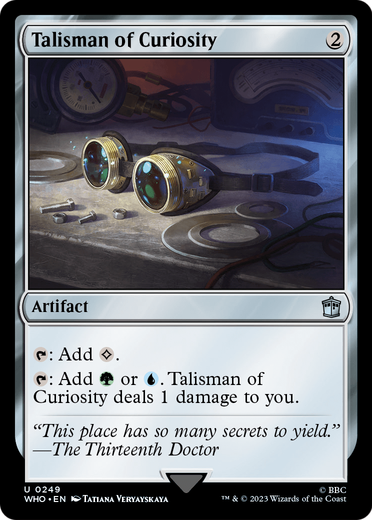 Talisman of Curiosity (WHO-249) [Doctor Who] Foil