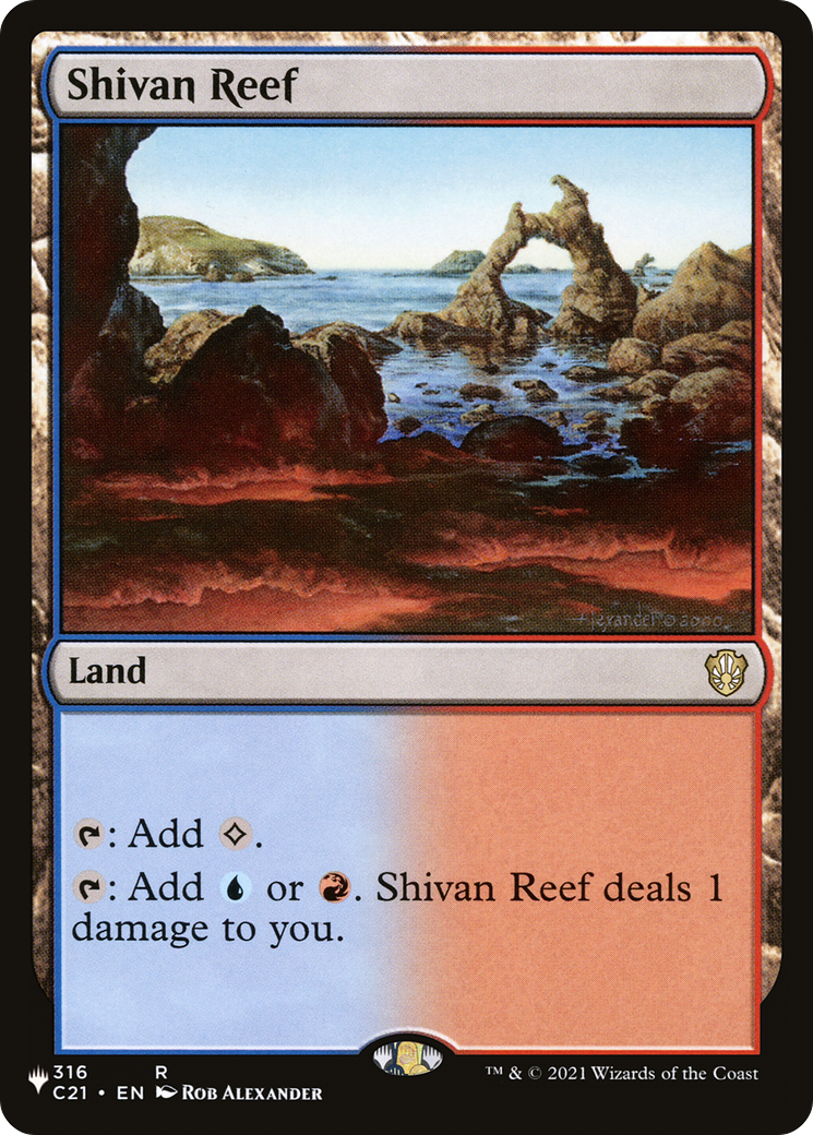 Shivan Reef (LIST-316) [The List]
