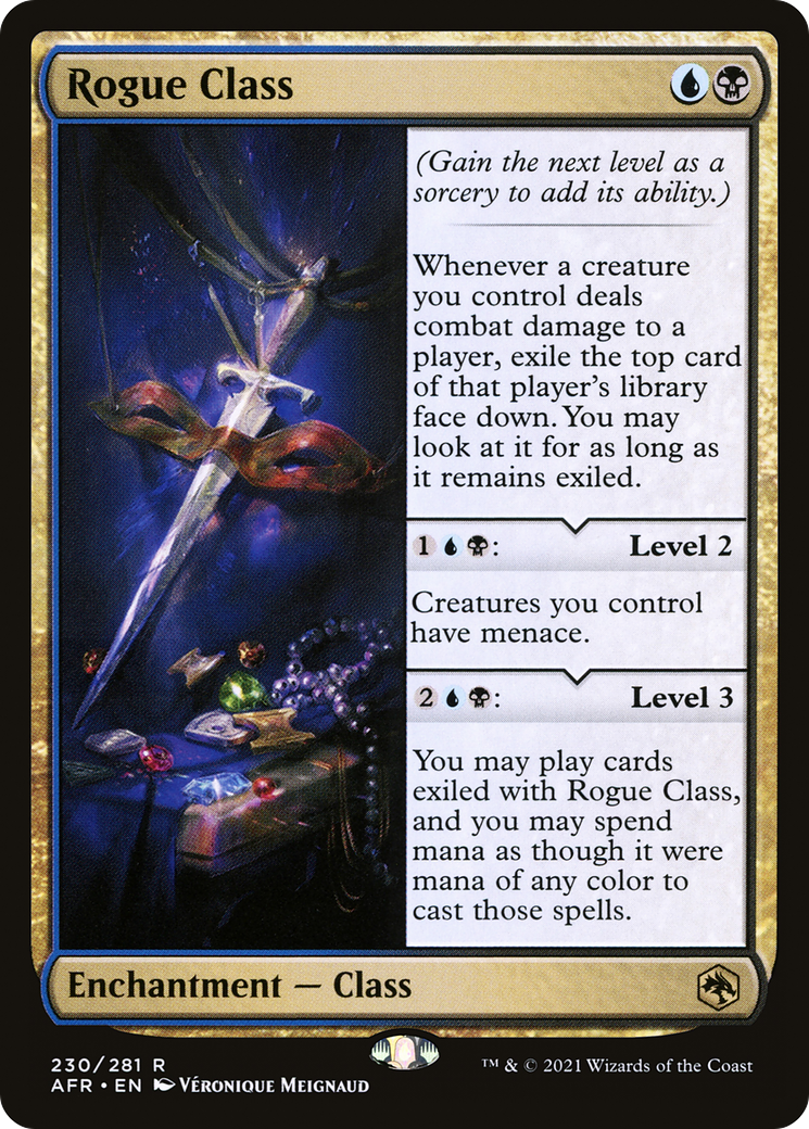 Rogue Class (AFR-230) [Adventures in the Forgotten Realms] Foil