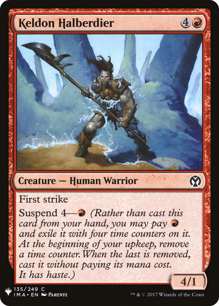 Keldon Halberdier (LIST-135) [The List]