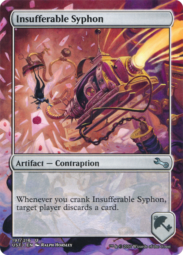 Insufferable Syphon (UST-191) (Borderless) [Unstable] Foil