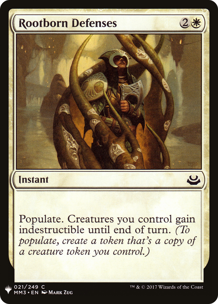 Rootborn Defenses (LIST-021) [The List]