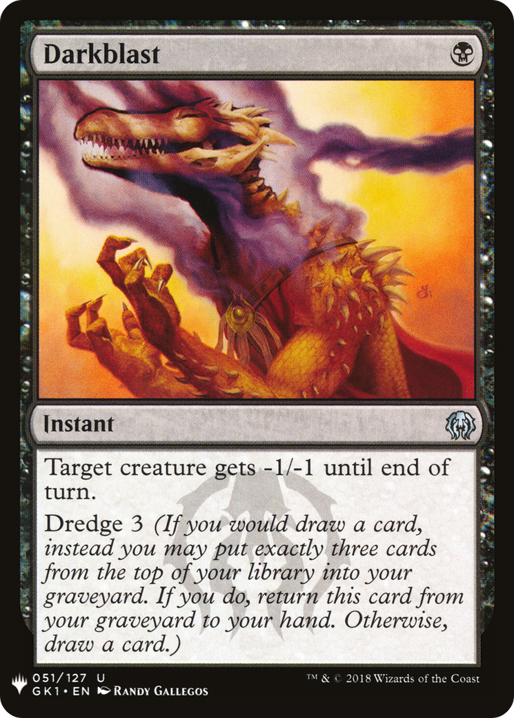 Darkblast (LIST-051) [The List]