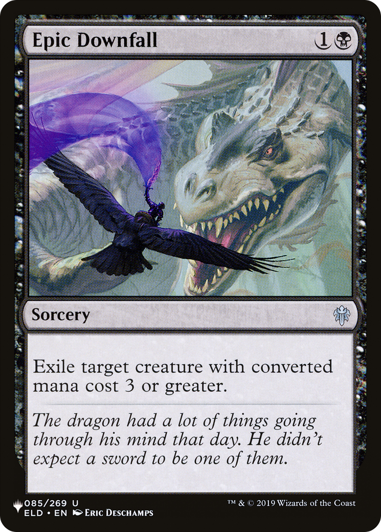 Epic Downfall (LIST-085/269) [The List]