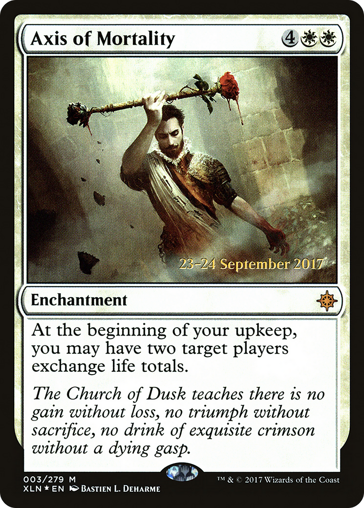 Axis of Mortality (PRE-003) [Ixalan Promos] Foil