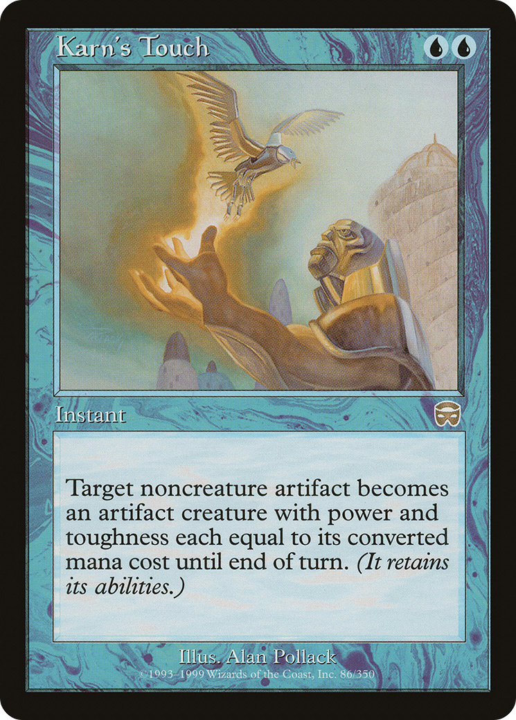 Karn's Touch (MMQ-086) [Mercadian Masques] Foil