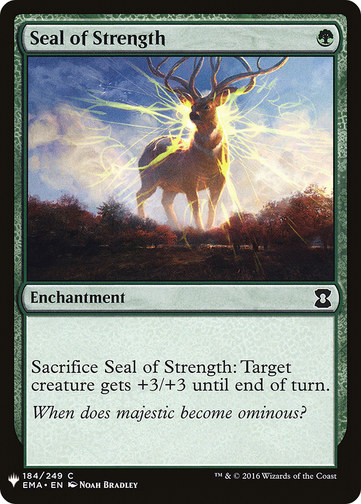 Seal of Strength (LIST-184) [The List]