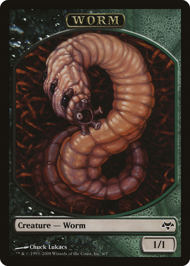 Worm Token (EVE-006) [Eventide Tokens]