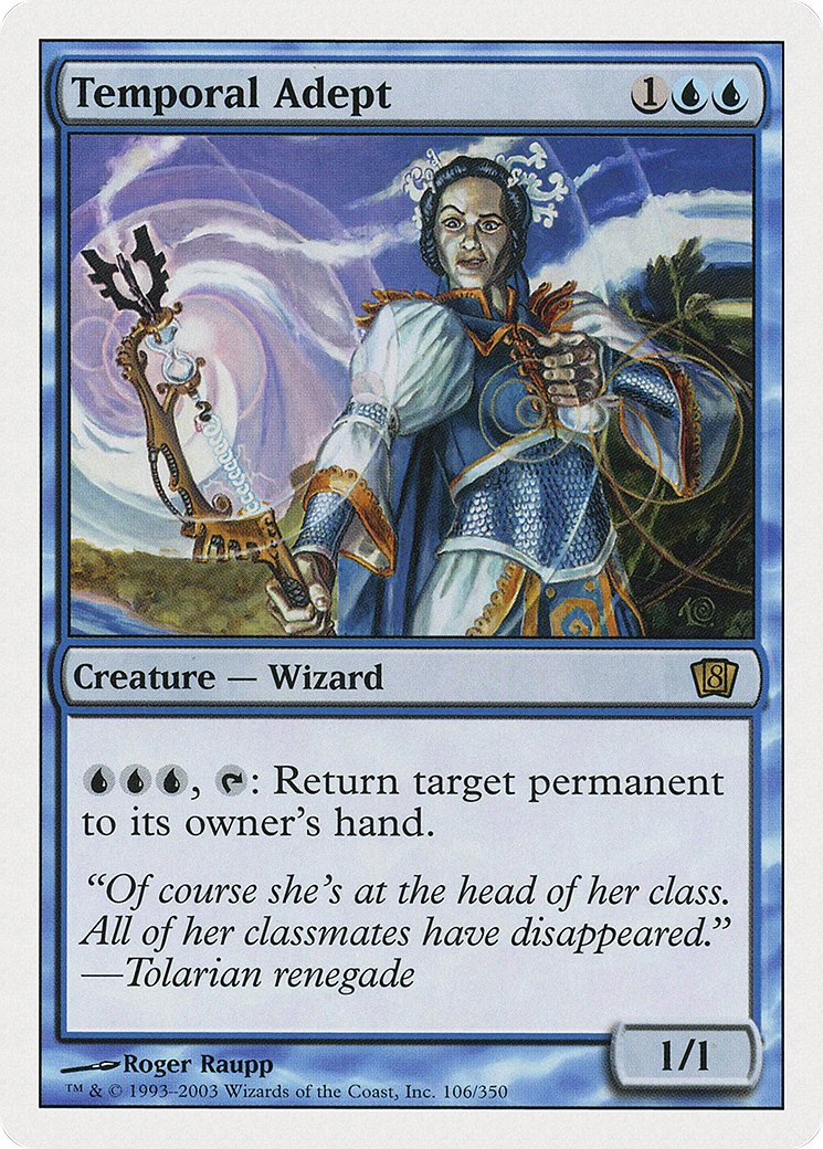 Temporal Adept (8ED-106) [8th Edition]