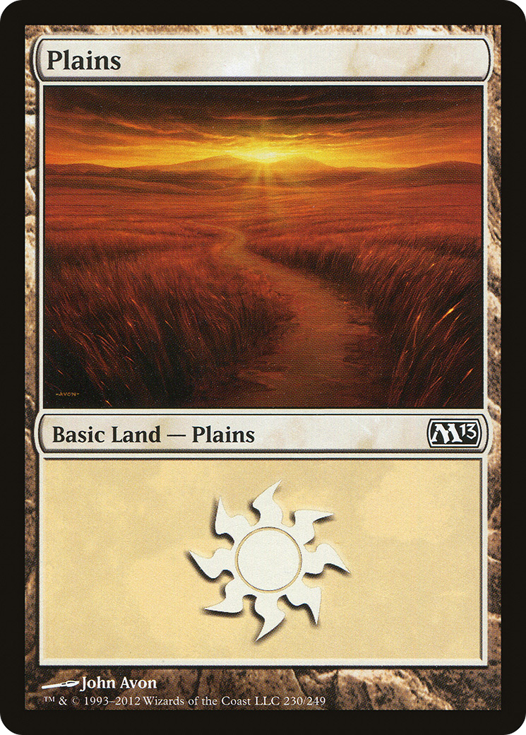 Plains (M13-230) [Magic 2013]