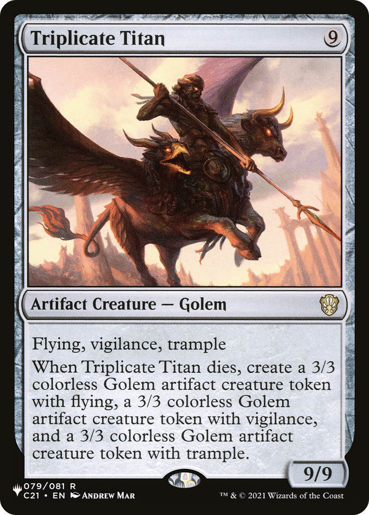 Triplicate Titan (LIST-079) [The List]