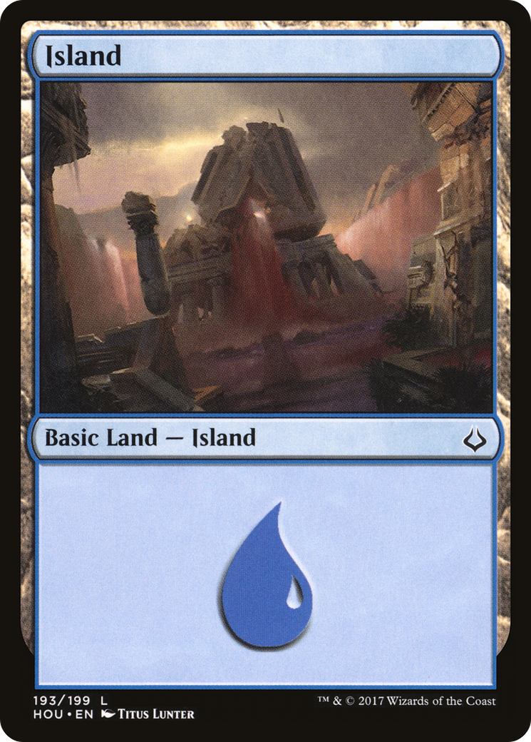 Island (193) - Foil [Hour of Devastation]