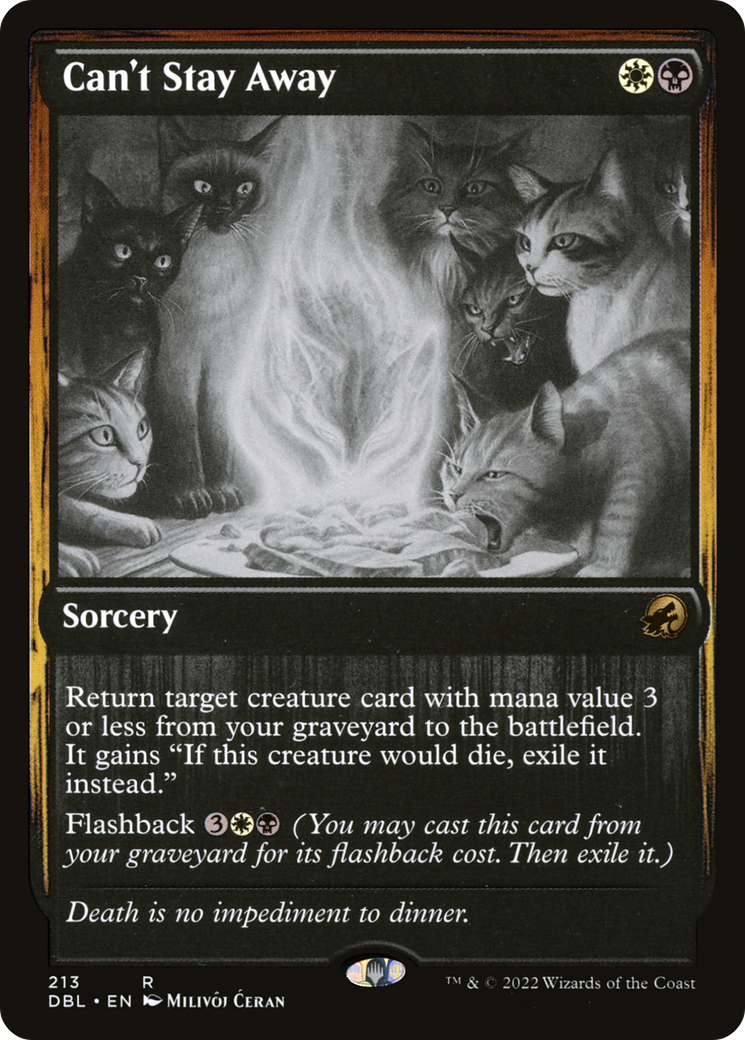 Can't Stay Away (DBL-213) [Innistrad: Double Feature]