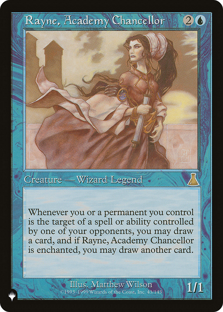 Rayne, Academy Chancellor (LIST-43/143) [The List]