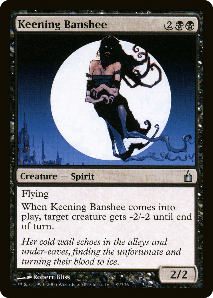 Keening Banshee (RAV-092) [Ravnica: City of Guilds]
