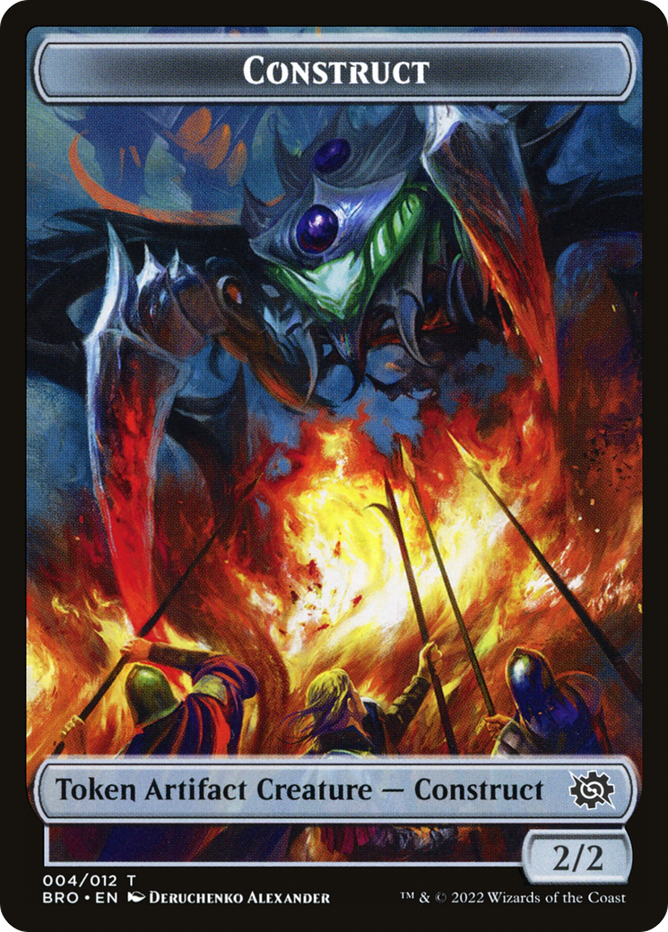 Construct (TBRO-004) [The Brothers' War Tokens]