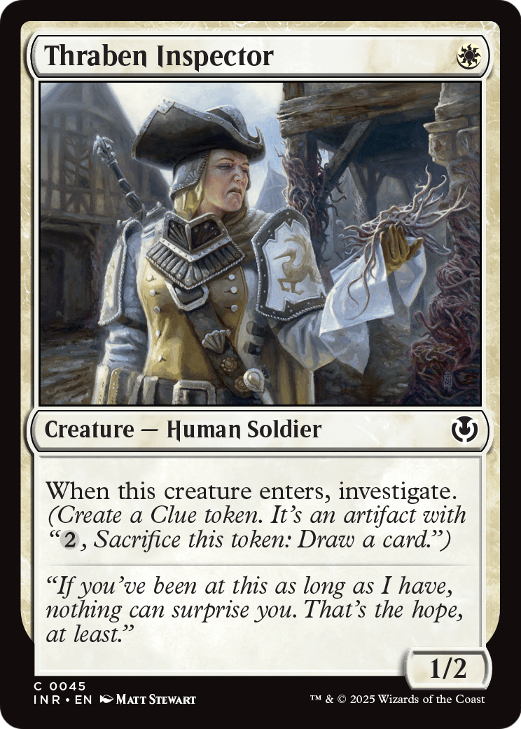 Thraben Inspector - Foil [Innistrad Remastered]