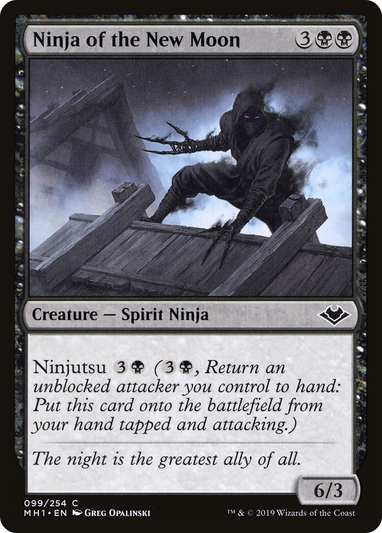 Ninja of the New Moon (MH1-099) [Modern Horizons]