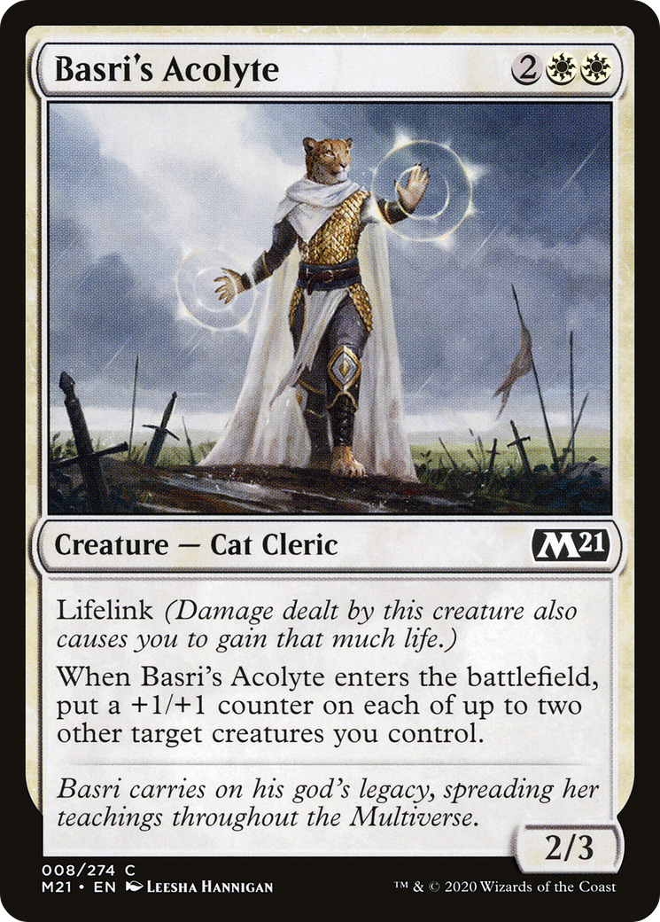 Basri's Acolyte - Foil [Core Set 2021]