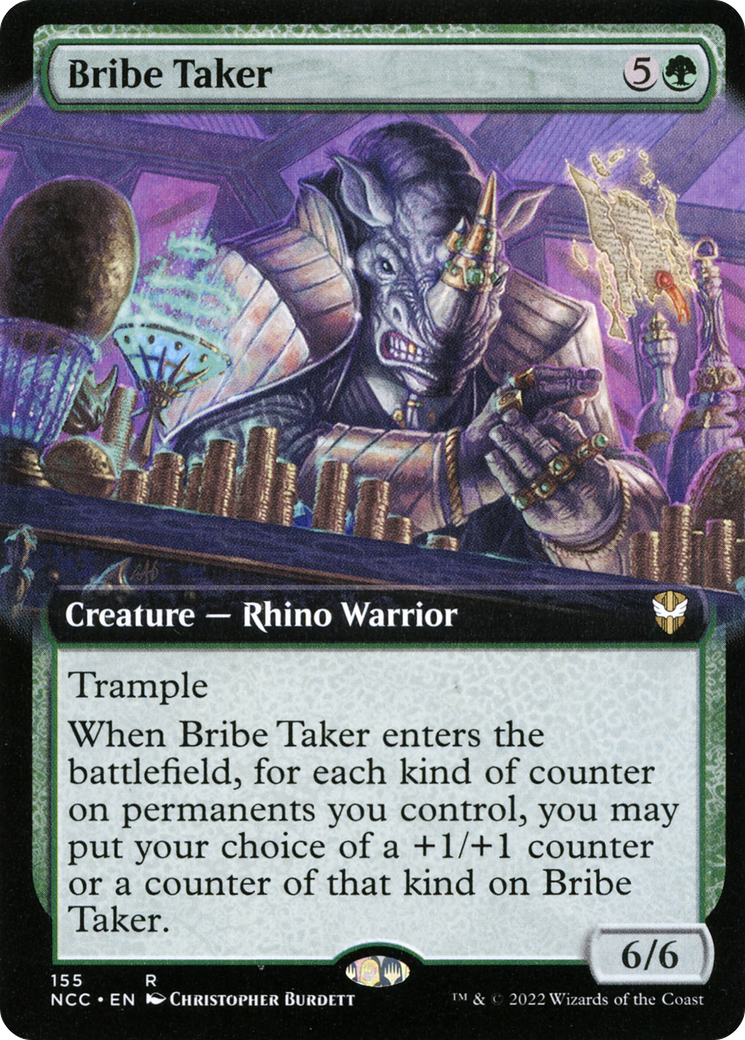 Bribe Taker - Extended Art [Commander: Streets of New Capenna]
