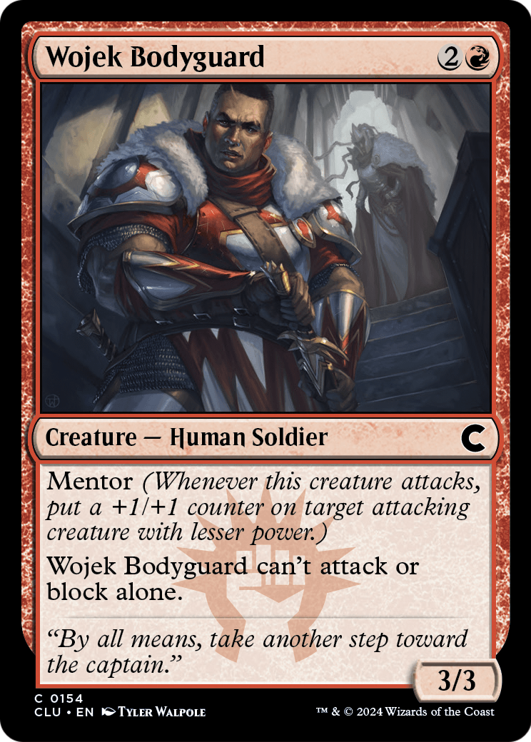 Wojek Bodyguard (CLU-154) [Ravnica: Clue Edition]