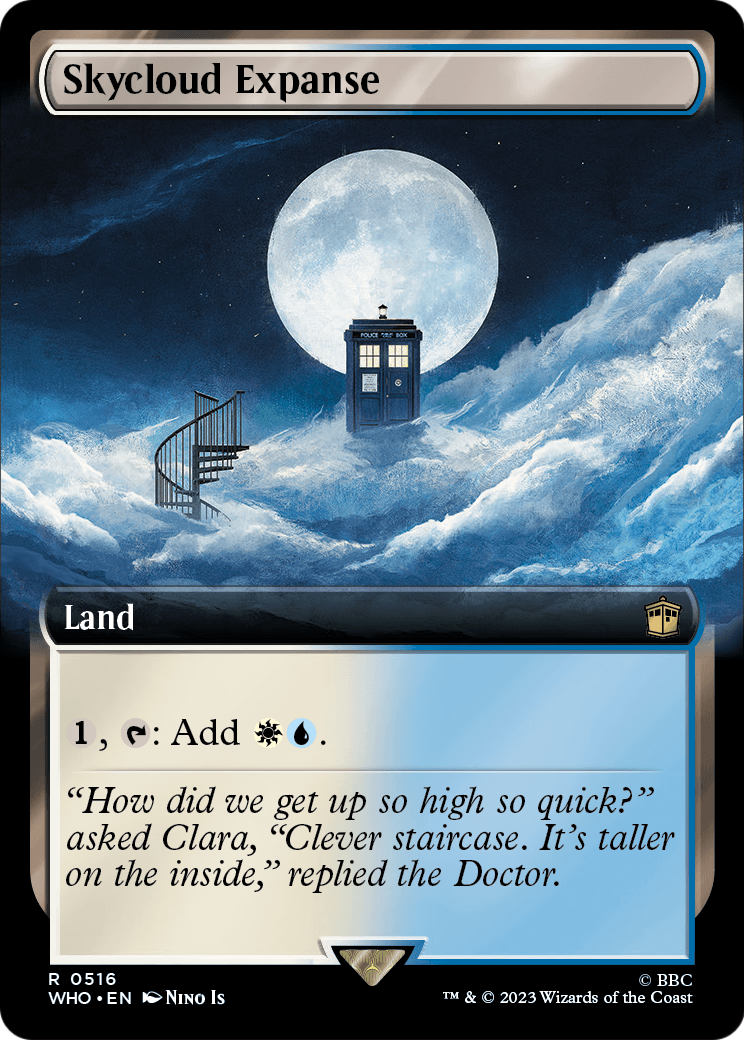 Skycloud Expanse (Extended Art) (WHO-516) [Doctor Who]