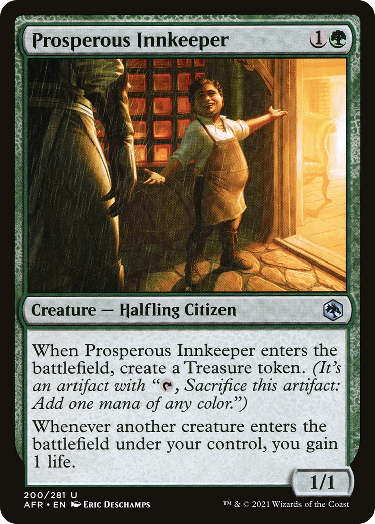 Prosperous Innkeeper (AFR-200) [Adventures in the Forgotten Realms]