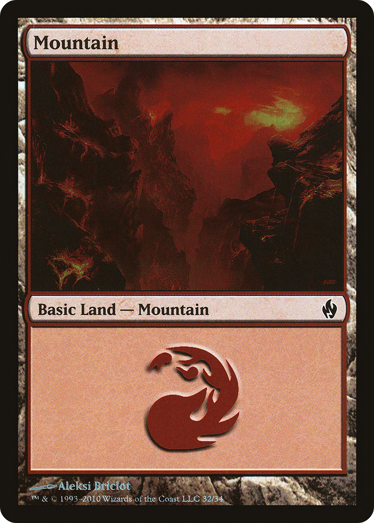 Mountain (PD2-032) [Premium Deck Series: Fire and Lightning] Foil