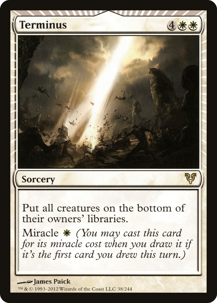 Terminus (AVR-038) [Avacyn Restored] Foil