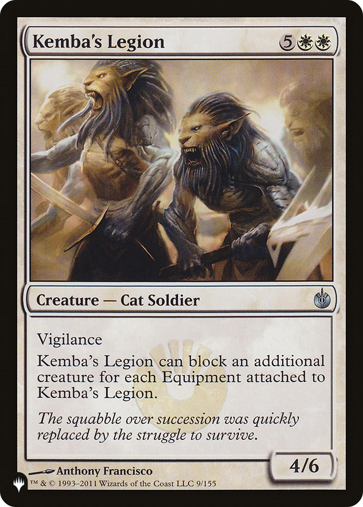Kemba's Legion - The List [The List]