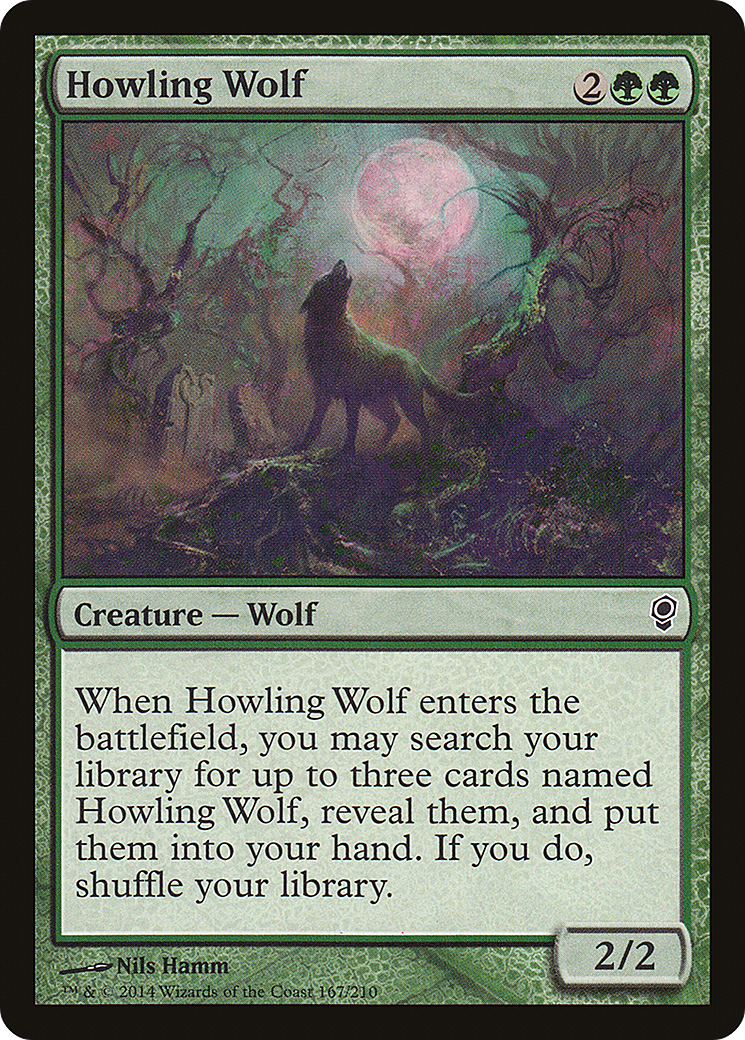Howling Wolf (CNS-167) [Conspiracy] Foil