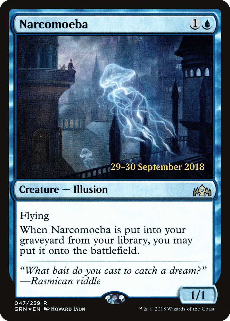 Narcomoeba (PRE-047) [Guilds of Ravnica Promos] Foil