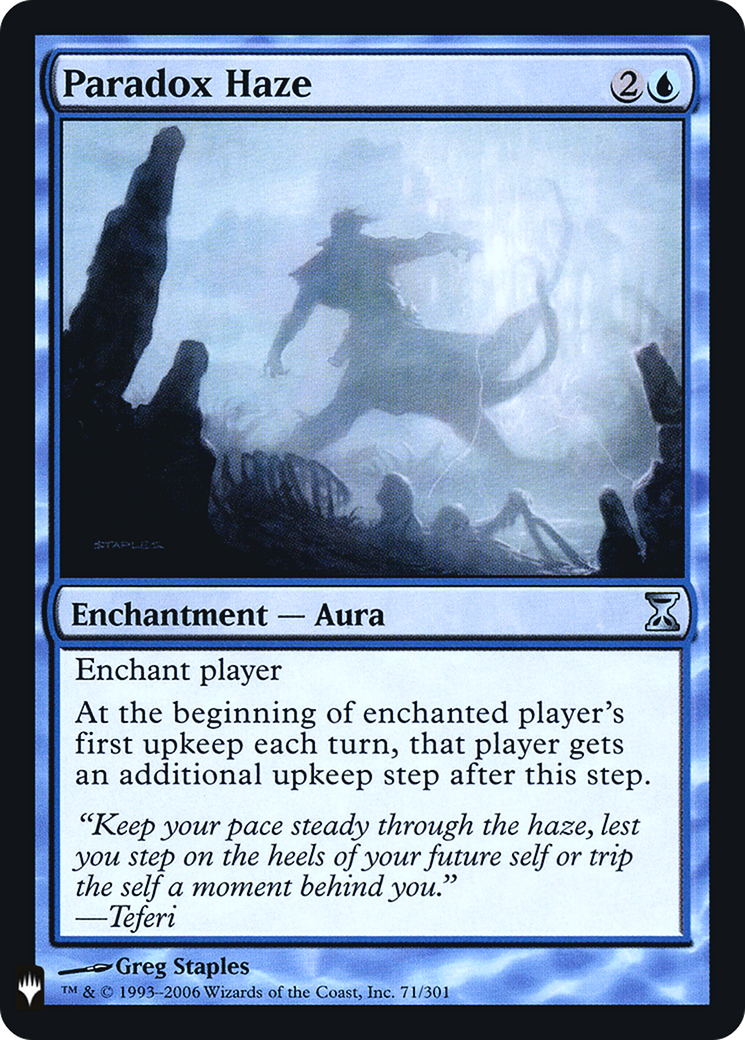 Paradox Haze (LIST-071) [The List] Foil