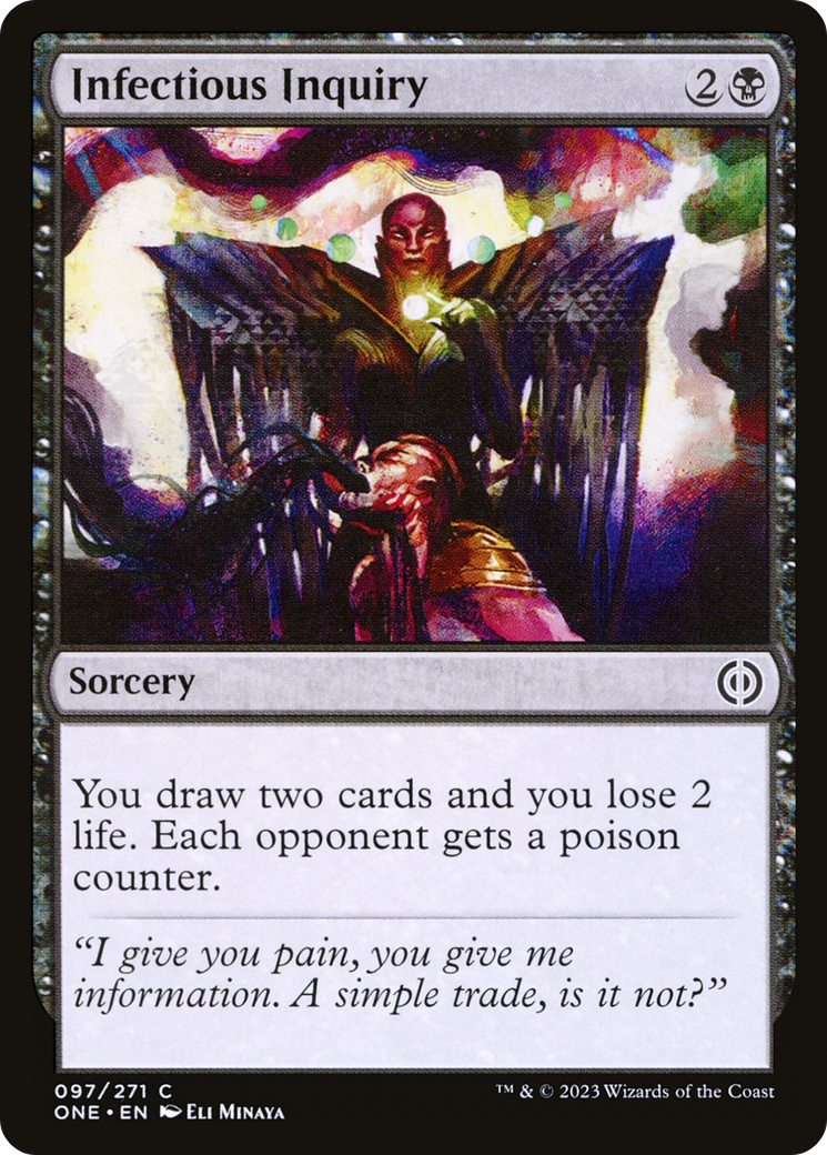 Infectious Inquiry (ONE-097) [Phyrexia: All Will Be One]