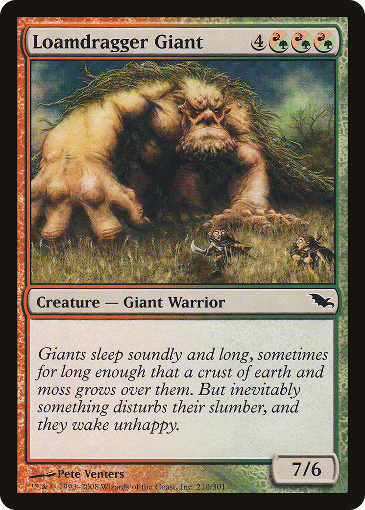 Loamdragger Giant (SHM-210) [Shadowmoor] Foil