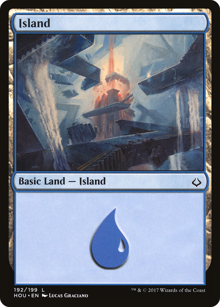 Island (HOU-192) [Hour of Devastation] Foil