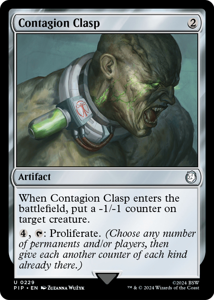 Contagion Clasp (PIP-229) [Fallout] Foil