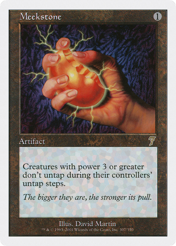 Meekstone (7ED-307) [7th Edition] Foil