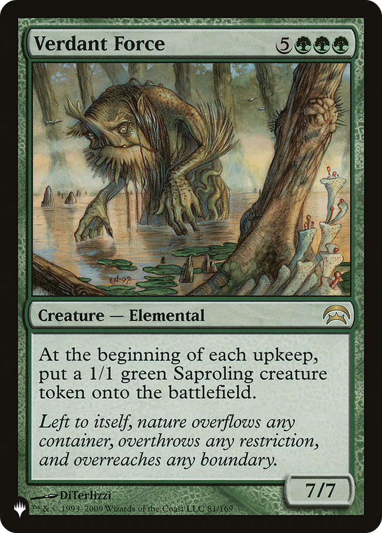 Verdant Force (LIST-81/169) [The List]