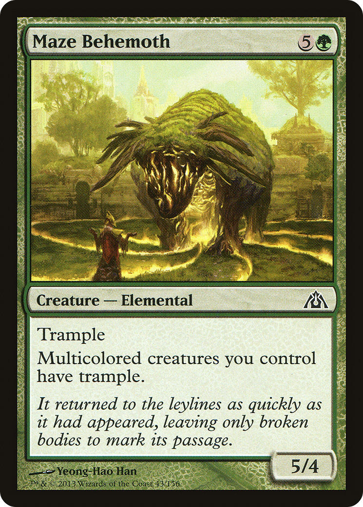 Maze Behemoth (DGM-043) [Dragon's Maze]